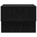Masă de cafea Stejar Negru 48 x 46 x 35 cm Lemn compozit - WALTI WALTI