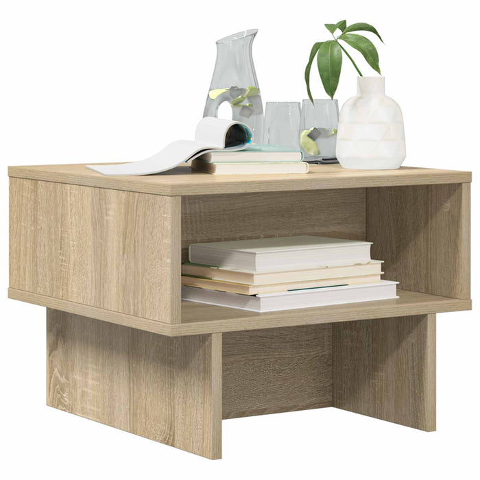 Masă de cafea Stejar Sonoma 48 x 46 x 35 cm Lemn compozit - WALTI WALTI