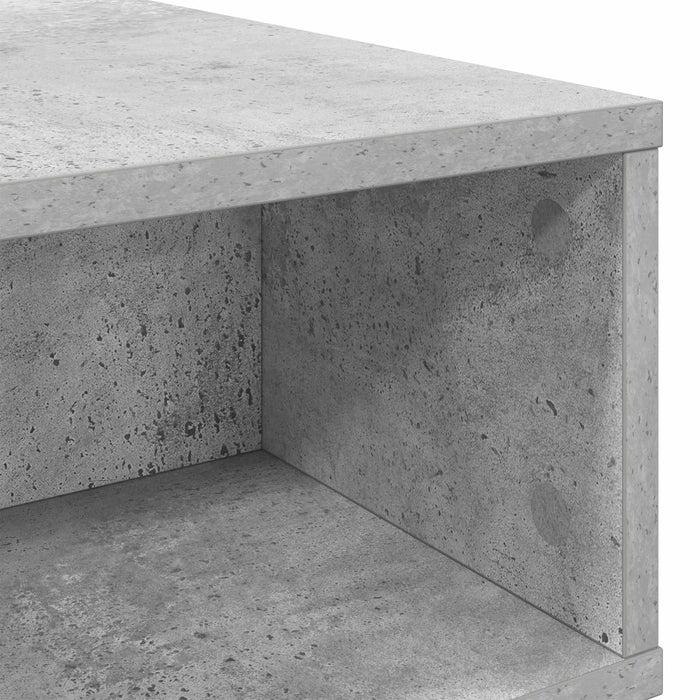 Masă de cafea Gri din beton 48 x 46 x 35 cm Lemn compozit - WALTI WALTI