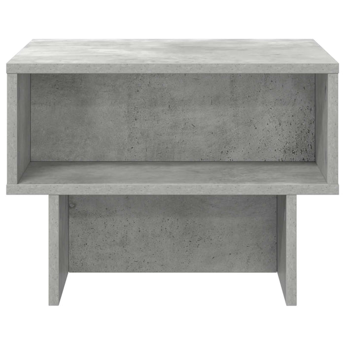Masă de cafea Gri din beton 48 x 46 x 35 cm Lemn compozit - WALTI WALTI