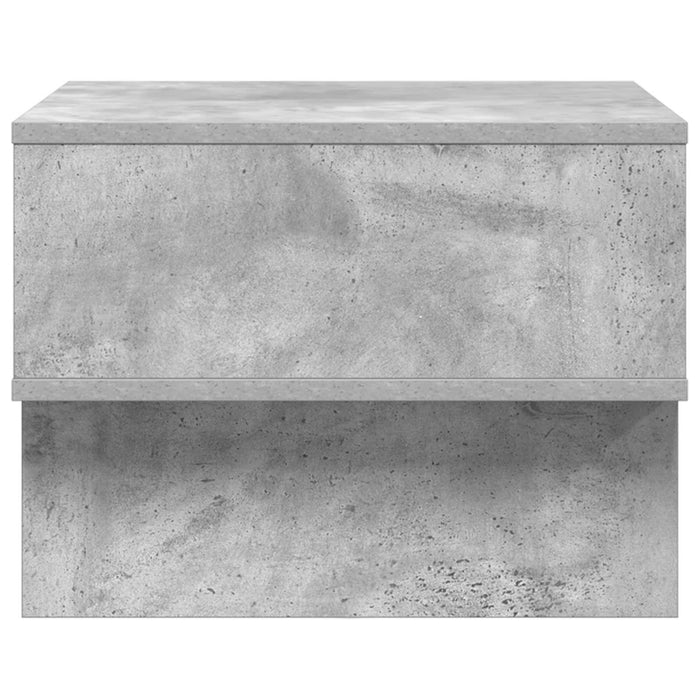 Masă de cafea Gri din beton 48 x 46 x 35 cm Lemn compozit - WALTI WALTI