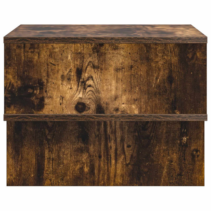 Masă de cafea Stejar fumuriu 48 x 46 x 35 cm Lemn compozit - WALTI WALTI