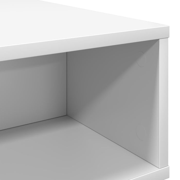 Masă de cafea Alb 100 x 46 x 35 cm Lemn compozit - WALTI WALTI