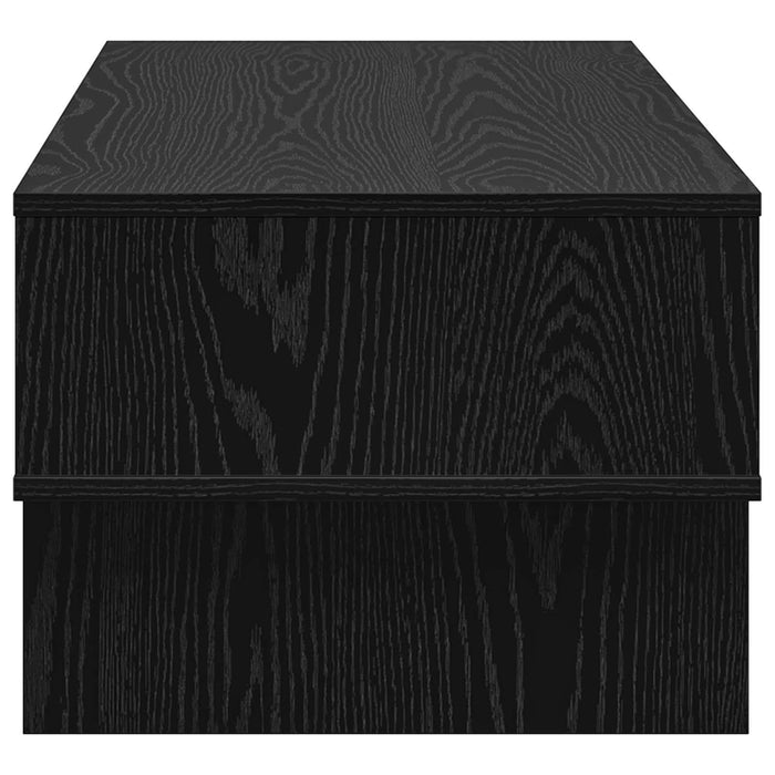 Masă de cafea Stejar Negru 100 x 46 x 35 cm Lemn compozit - WALTI WALTI