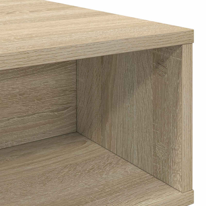 Masă de cafea Stejar Sonoma 100 x 46 x 35 cm Lemn compozit - WALTI WALTI