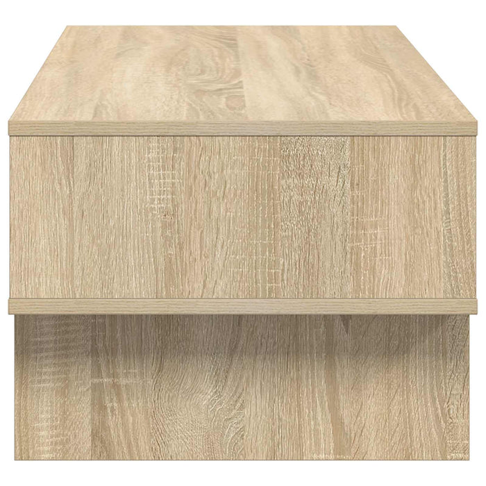 Masă de cafea Stejar Sonoma 100 x 46 x 35 cm Lemn compozit - WALTI WALTI
