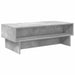 Masă de cafea Gri din beton 100 x 46 x 35 cm Lemn compozit - WALTI WALTI