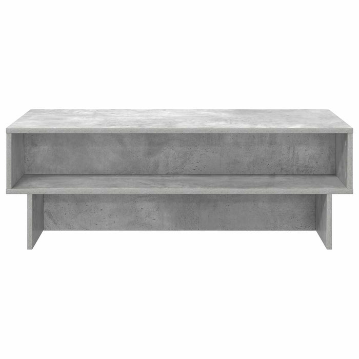 Masă de cafea Gri din beton 100 x 46 x 35 cm Lemn compozit - WALTI WALTI