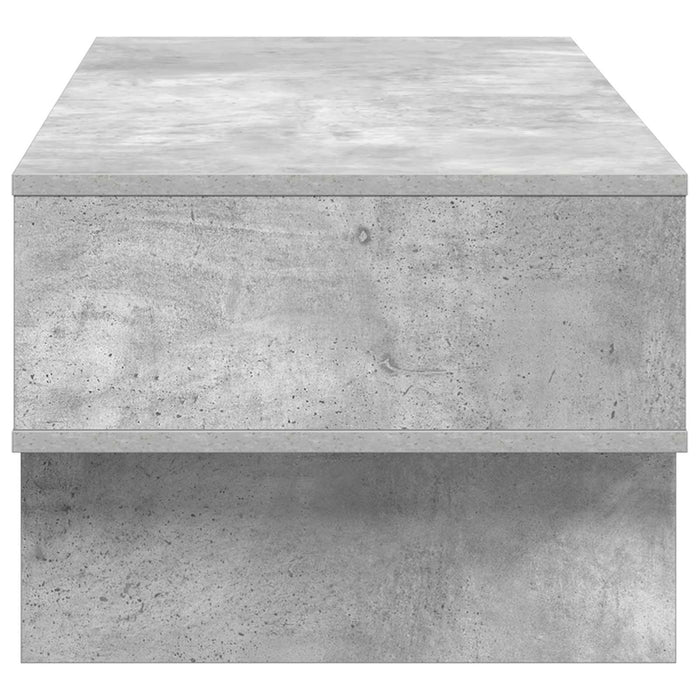 Masă de cafea Gri din beton 100 x 46 x 35 cm Lemn compozit - WALTI WALTI
