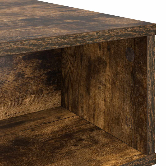 Masă de cafea Stejar fumuriu 100 x 46 x 35 cm Lemn compozit - WALTI WALTI