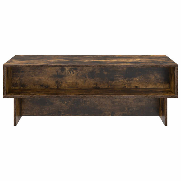 Masă de cafea Stejar fumuriu 100 x 46 x 35 cm Lemn compozit - WALTI WALTI