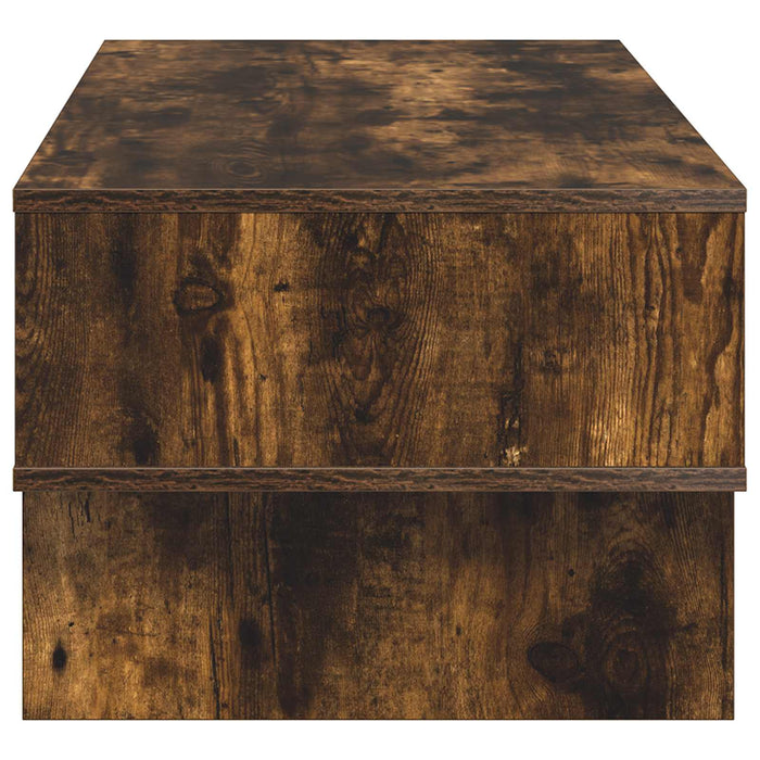 Masă de cafea Stejar fumuriu 100 x 46 x 35 cm Lemn compozit - WALTI WALTI