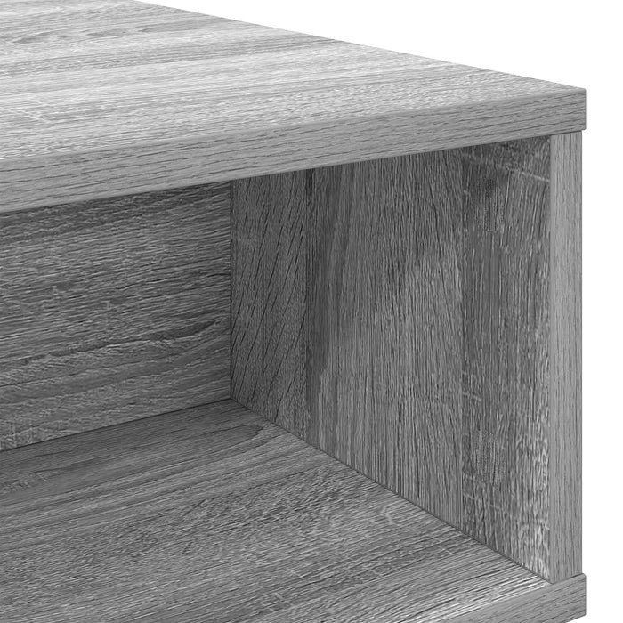 Masă de cafea Gri Sonoma 100 x 46 x 35 cm Lemn compozit - WALTI WALTI