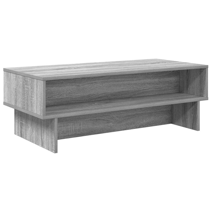 Masă de cafea Gri Sonoma 100 x 46 x 35 cm Lemn compozit - WALTI WALTI