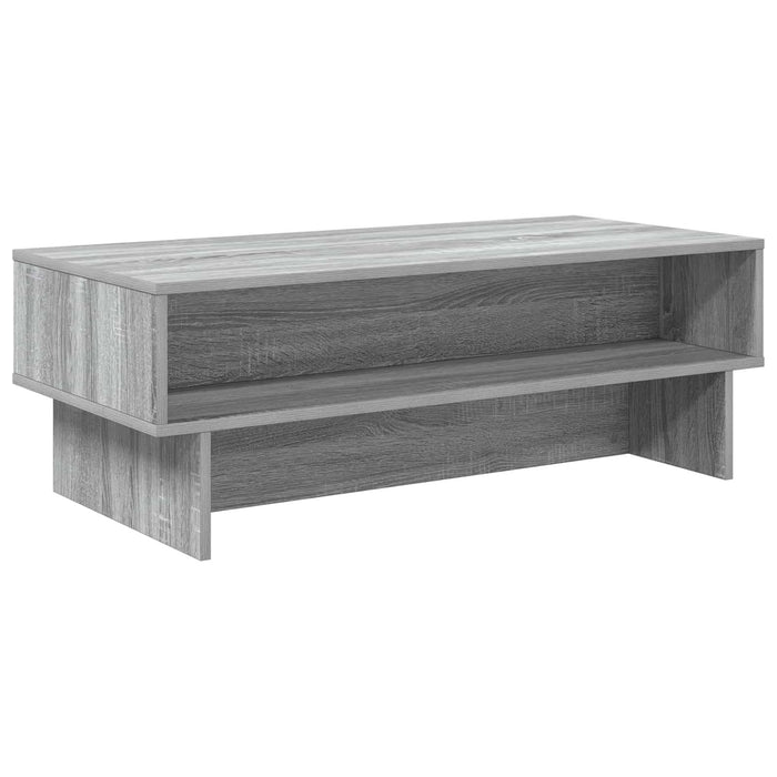 Masă de cafea Gri Sonoma 100 x 46 x 35 cm Lemn compozit - WALTI WALTI