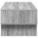 Masă de cafea Gri Sonoma 100 x 46 x 35 cm Lemn compozit - WALTI WALTI