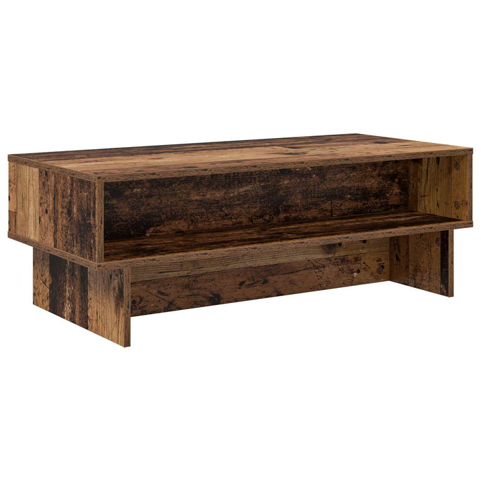 Masă de cafea Lemn vechi 100 x 46 x 35 cm Lemn compozit - WALTI WALTI