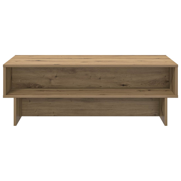 Masă de cafea Stejar Artizanal 100 x 46 x 35 cm Lemn compozit - WALTI WALTI