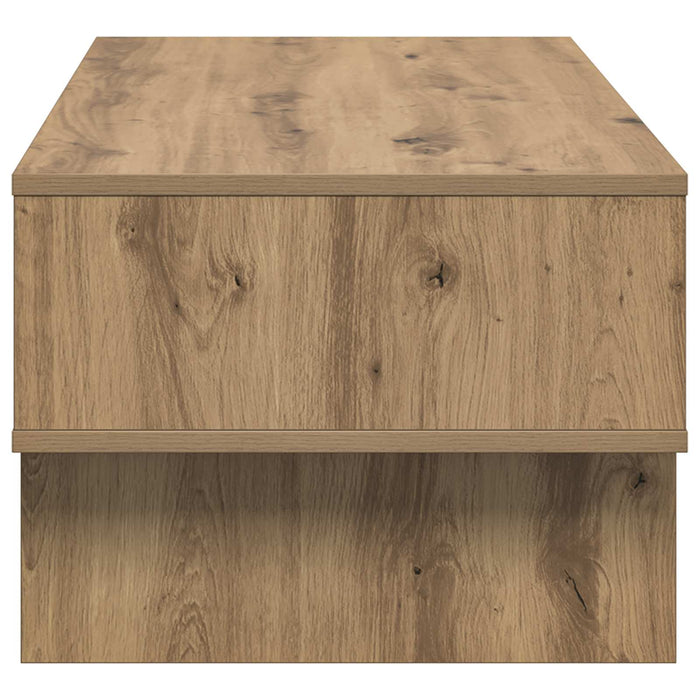 Masă de cafea Stejar Artizanal 100 x 46 x 35 cm Lemn compozit - WALTI WALTI