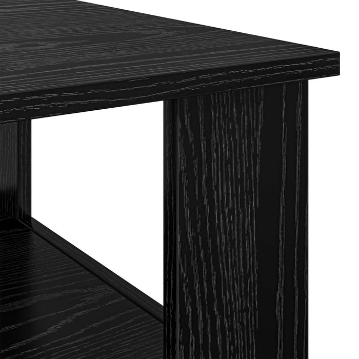Masă de cafea Stejar Negru 57 x 55 x 45 cm Lemn compozit - WALTI WALTI
