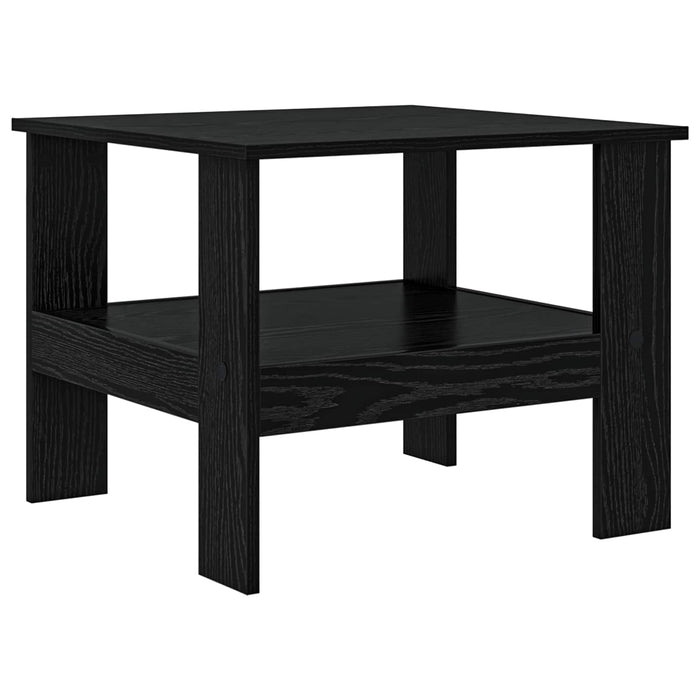 Masă de cafea Stejar Negru 57 x 55 x 45 cm Lemn compozit - WALTI WALTI