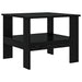 Masă de cafea Stejar Negru 57 x 55 x 45 cm Lemn compozit - WALTI WALTI
