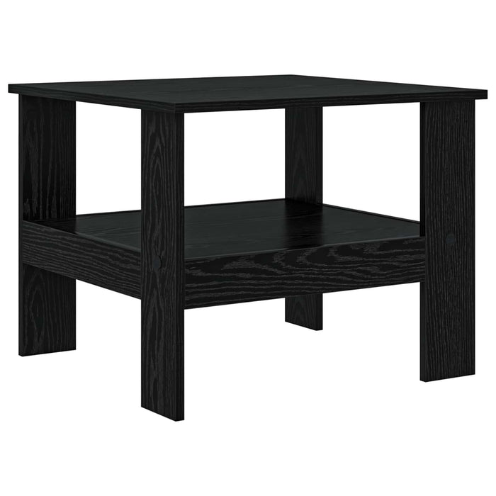 Masă de cafea Stejar Negru 57 x 55 x 45 cm Lemn compozit - WALTI WALTI