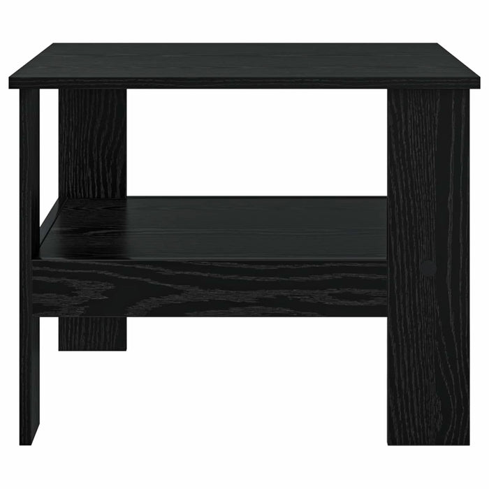Masă de cafea Stejar Negru 57 x 55 x 45 cm Lemn compozit - WALTI WALTI