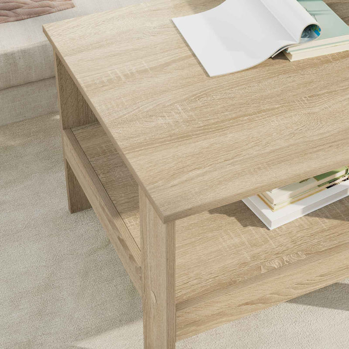 Masă de cafea Stejar Sonoma 57 x 55 x 45 cm Lemn prelucrat - WALTI WALTI