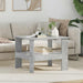 Masă de cafea Gri din beton 57 x 55 x 45 cm Lemn compozit - WALTI WALTI