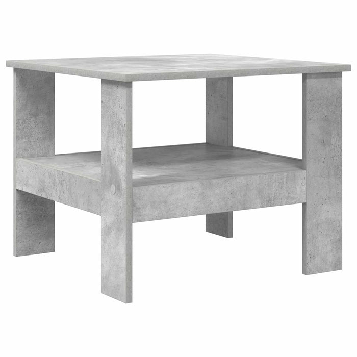 Masă de cafea Gri din beton 57 x 55 x 45 cm Lemn compozit - WALTI WALTI