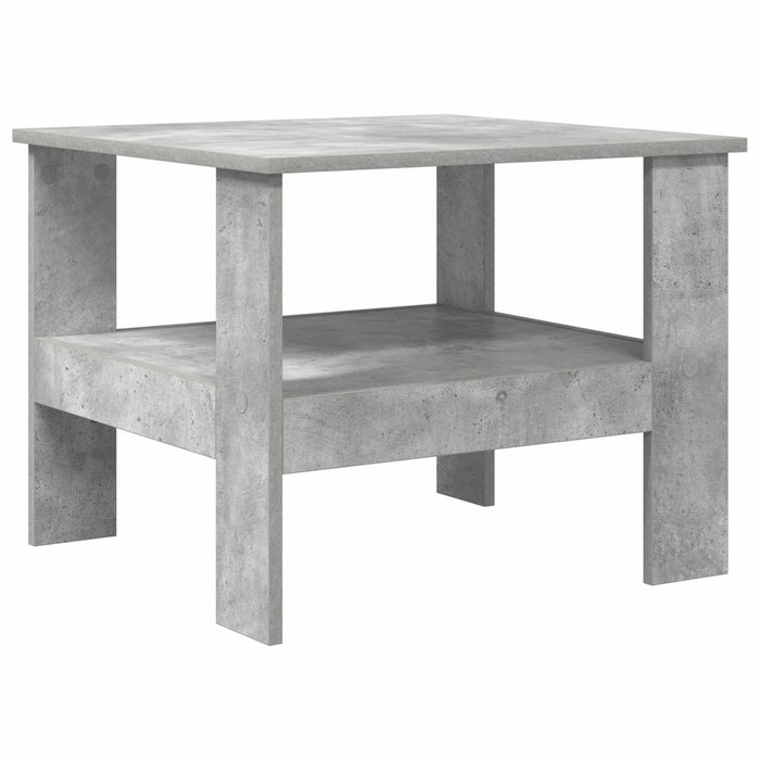 Masă de cafea Gri din beton 57 x 55 x 45 cm Lemn compozit - WALTI WALTI