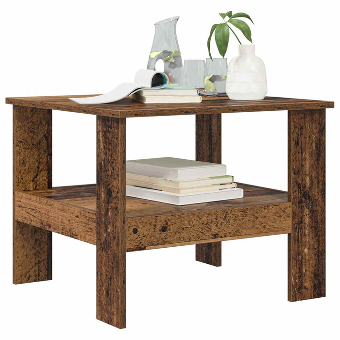 Masă de cafea Lemn vechi 57 x 55 x 45 cm Lemn compozit - WALTI WALTI