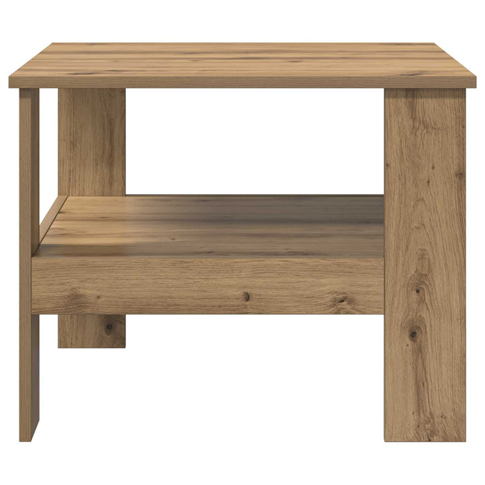 Masă de cafea Stejar Artizanal 57 x 55 x 45 cm Lemn compozit - WALTI WALTI