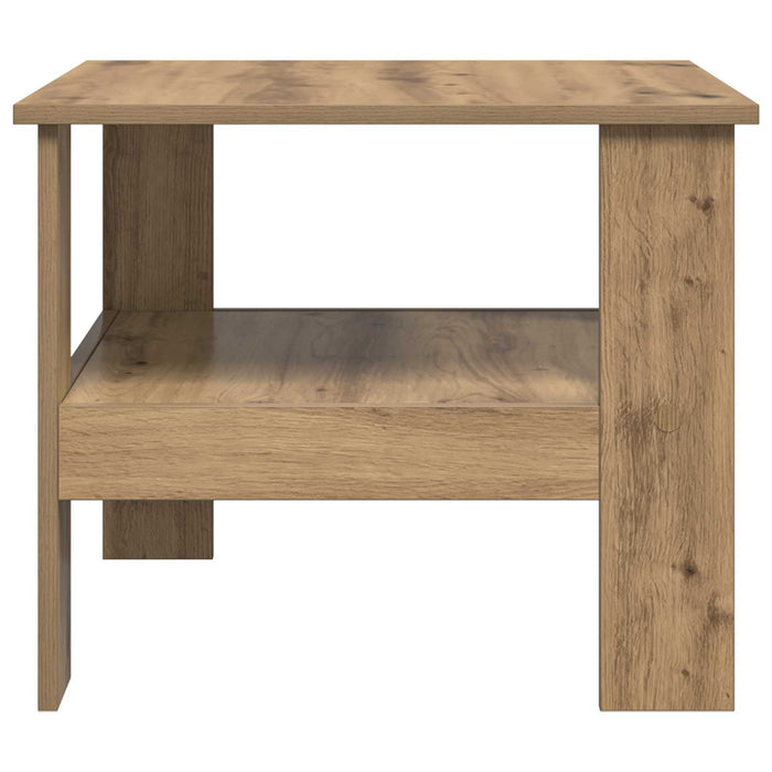Masă de cafea Stejar Artizanal 57 x 55 x 45 cm Lemn compozit - WALTI WALTI