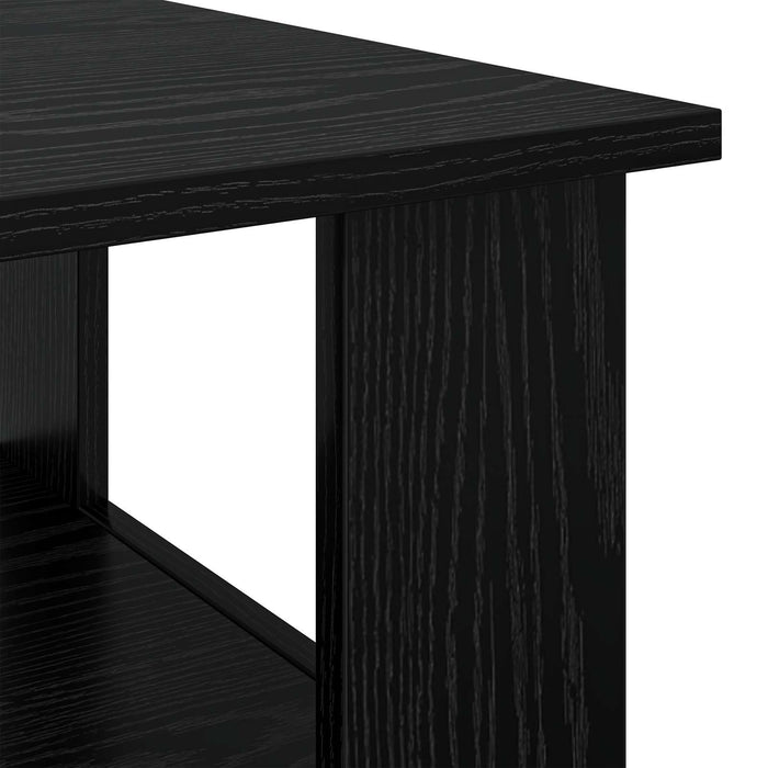 Masă de cafea Stejar Negru 90 x 50 x 45 cm Lemn compozit - WALTI WALTI