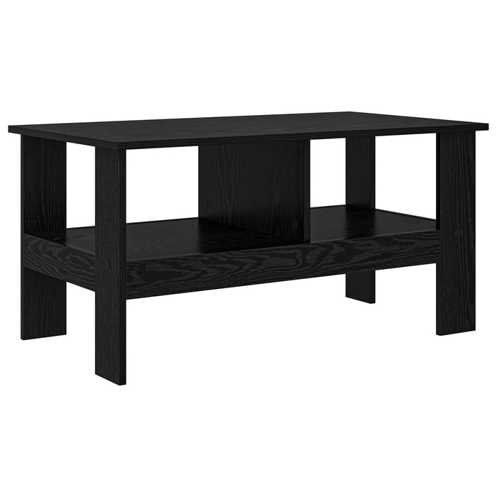 Masă de cafea Stejar Negru 90 x 50 x 45 cm Lemn compozit - WALTI WALTI
