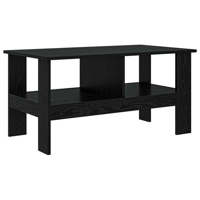 Masă de cafea Stejar Negru 90 x 50 x 45 cm Lemn compozit - WALTI WALTI