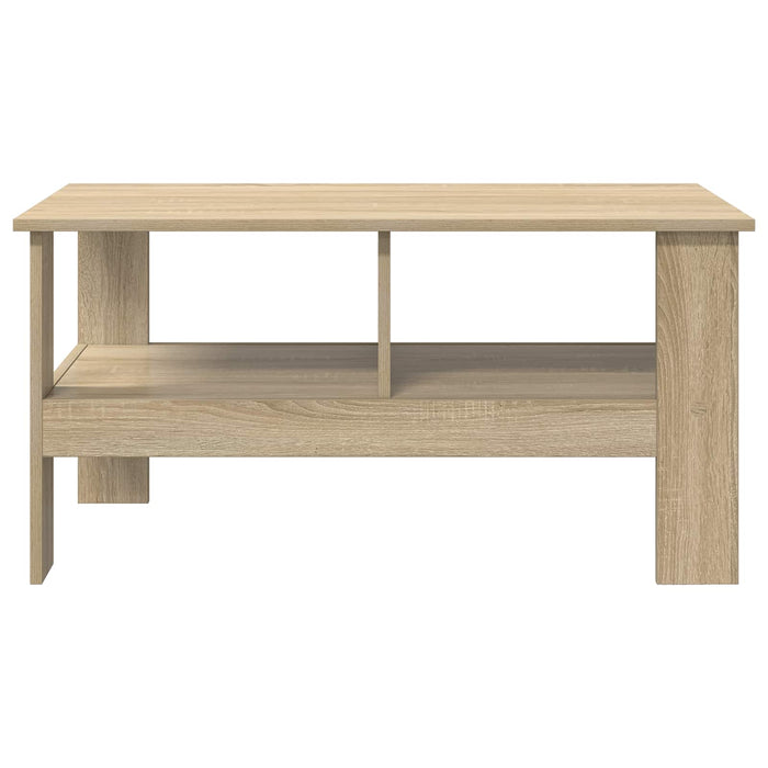 Masă de cafea Stejar Sonoma 90 x 50 x 45 cm Lemn compozit - WALTI WALTI