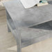 Masă de cafea Gri din beton 90 x 50 x 45 cm Lemn compozit - WALTI WALTI