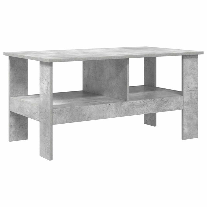 Masă de cafea Gri din beton 90 x 50 x 45 cm Lemn compozit - WALTI WALTI