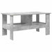 Masă de cafea Gri din beton 90 x 50 x 45 cm Lemn compozit - WALTI WALTI