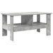 Masă de cafea Gri din beton 90 x 50 x 45 cm Lemn compozit - WALTI WALTI