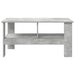 Masă de cafea Gri din beton 90 x 50 x 45 cm Lemn compozit - WALTI WALTI