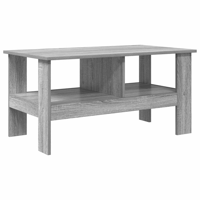 Masă de cafea Gri Sonoma 90 x 50 x 45 cm Lemn compozit - WALTI WALTI