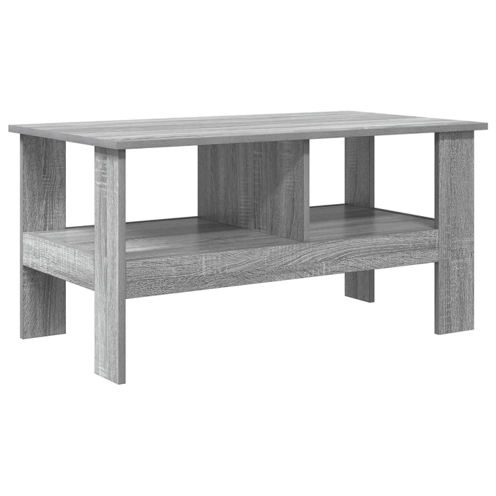 Masă de cafea Gri Sonoma 90 x 50 x 45 cm Lemn compozit - WALTI WALTI