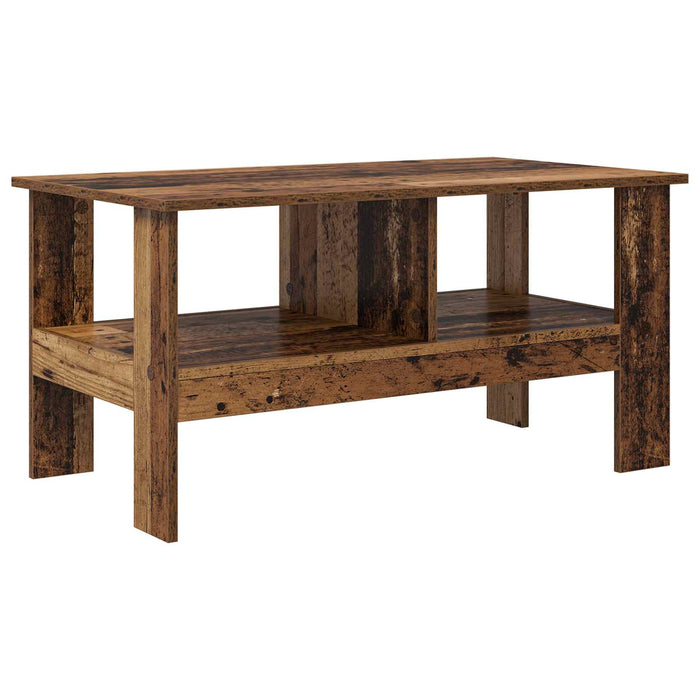 Masă de cafea Lemn vechi 90 x 50 x 45 cm Lemn compozit - WALTI WALTI