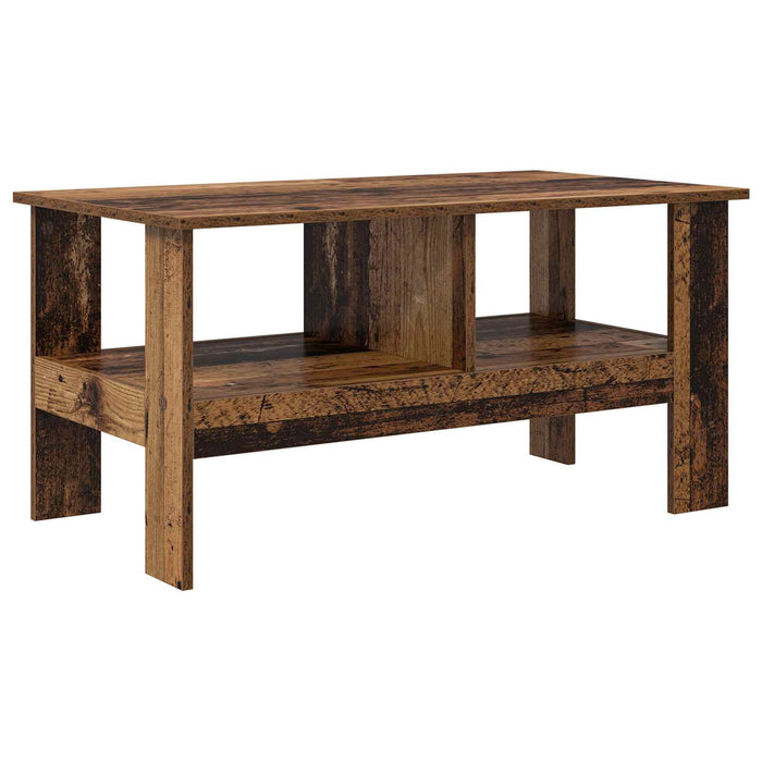 Masă de cafea Lemn vechi 90 x 50 x 45 cm Lemn compozit - WALTI WALTI
