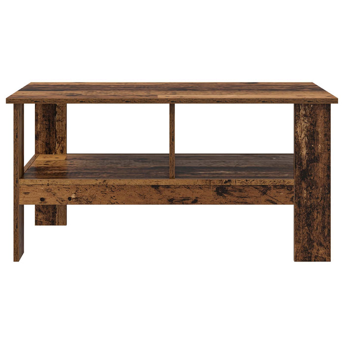 Masă de cafea Lemn vechi 90 x 50 x 45 cm Lemn compozit - WALTI WALTI