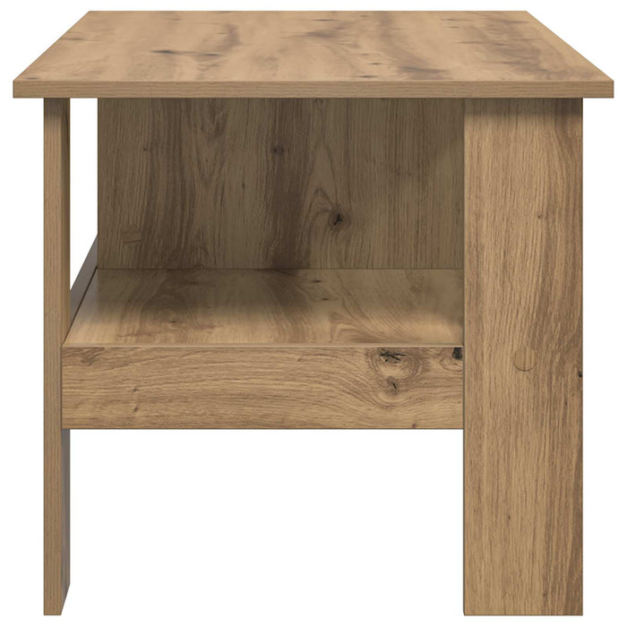 Masă de cafea Stejar Artizanal 90 x 50 x 45 cm Lemn compozit - WALTI WALTI